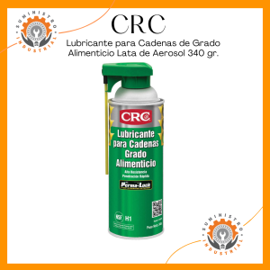 CRC - Lubricante para Cadenas de Grado Alimenticio Lata de Aerosol 340 gr.