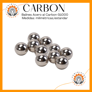 BALINES ACERO AL CARBON A36 GR1000 / MEDIDAS STD Y MM.