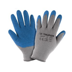 Guantes de poliéster recubiertos de latex, TRUPER
