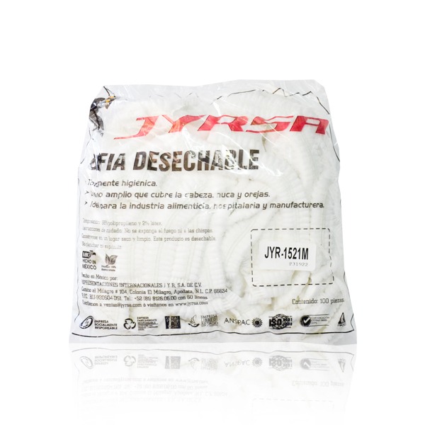 COFIA PLISADA-DESECHABLE JYRSA